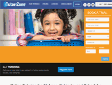 Tablet Screenshot of etutorzone.com